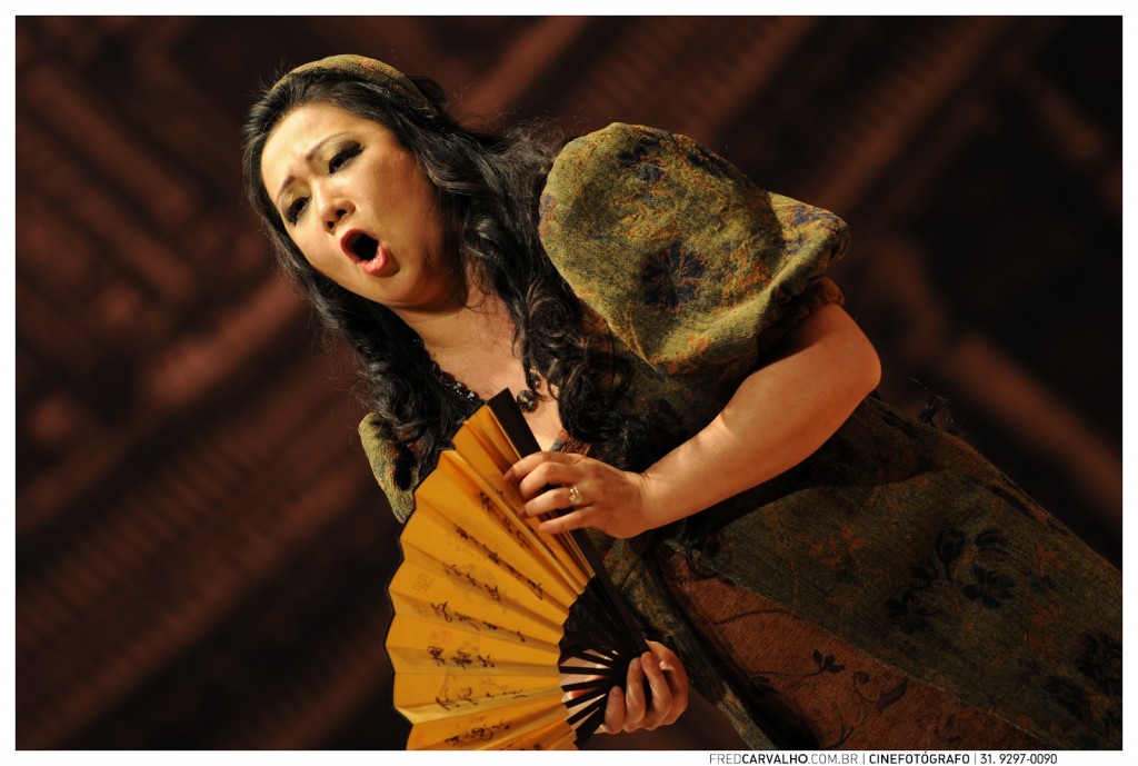 A soprano japonesa Eiko Senda se apresentará do concerto no Teatro da Univates, em Lajeado.<br />Foto: Fred Carvalho