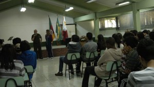 A relação dos jovens com a leitura foi o tema da conversa