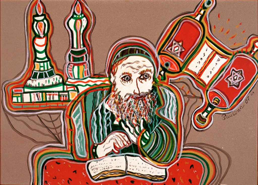 o Rabino de Paulina Eizirik no Museu Sensível do Margs