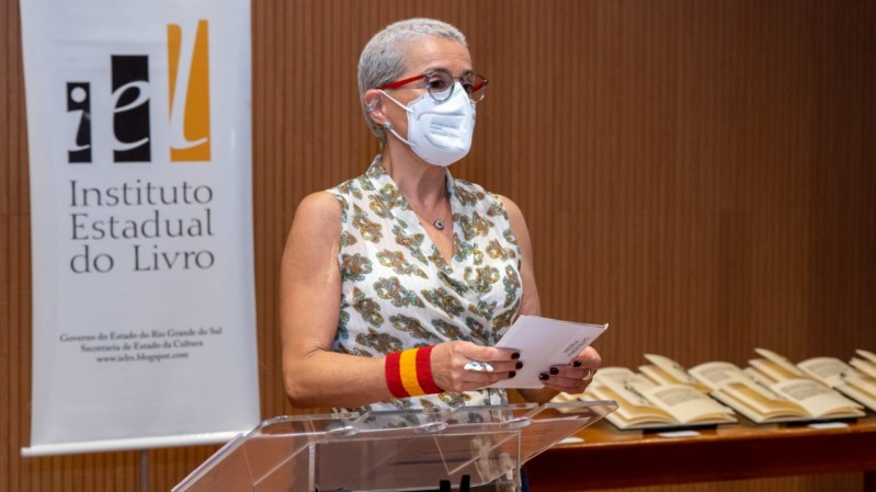 Secretária Bia Araujo prestigiou a cerimônia, na Sala da Música do Multipalco