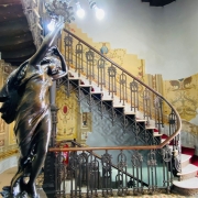 O restauro revela a beleza dos murais originais