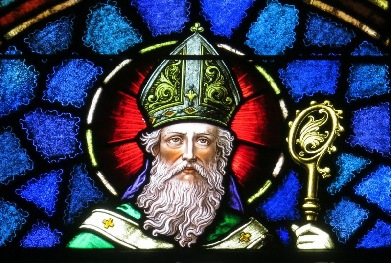 São Patrício é o padroeiro da Igreja Católica na Irlanda