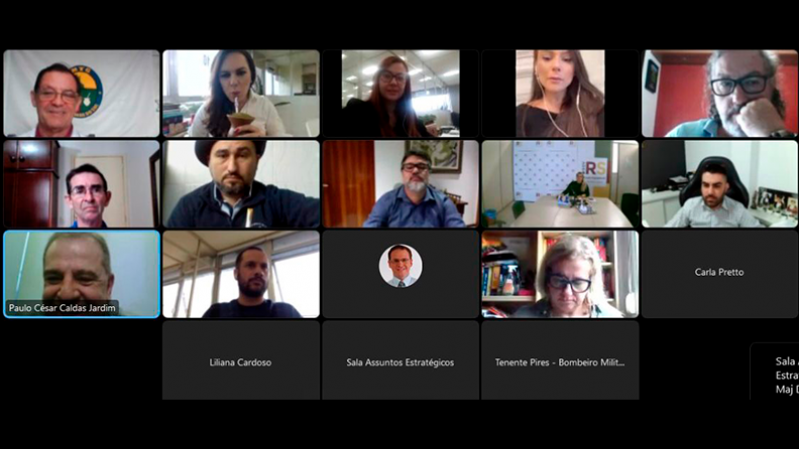 Reunião virtual aconteceu nesta quarta-feira (30)