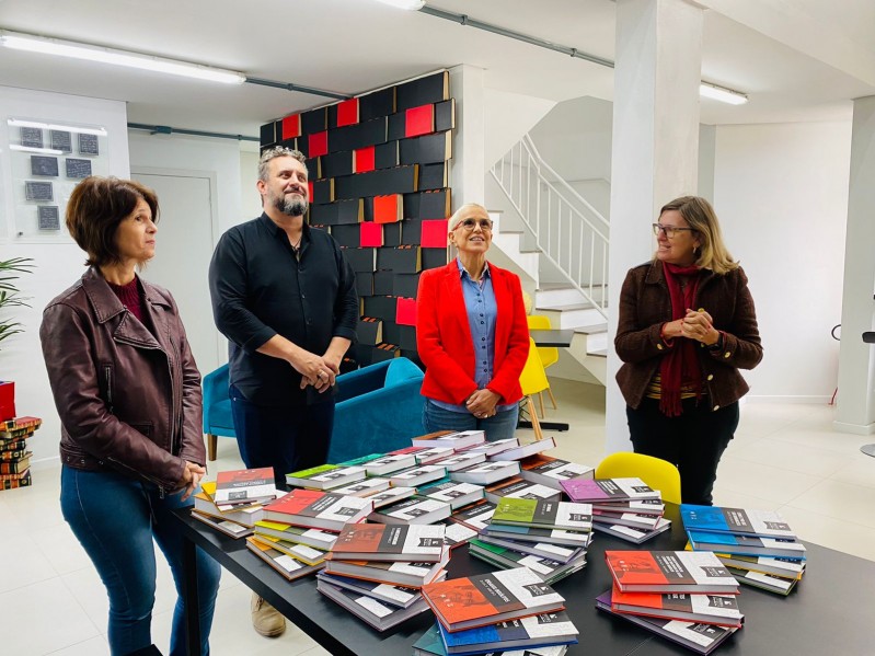 Visita à Biblioteca Municipal Erico Verissimo