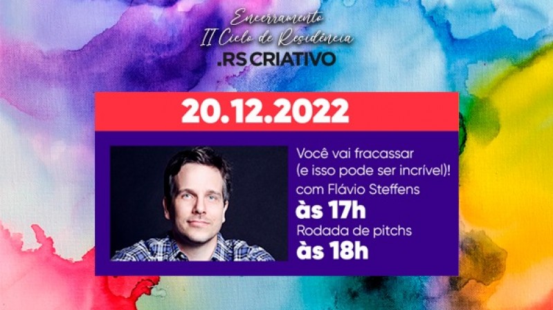 Flávio é diretor de relacionamento, palestrante de inovação e fracasso, empreendedor e professor