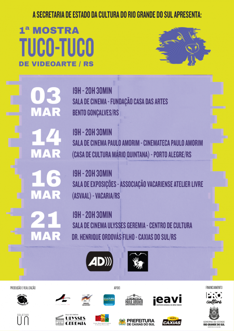 CARTAZ MOSTRA TUCO-TUCO