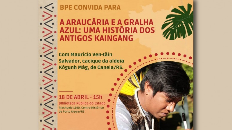 Cacique Kaingang fala de mito indígena originário