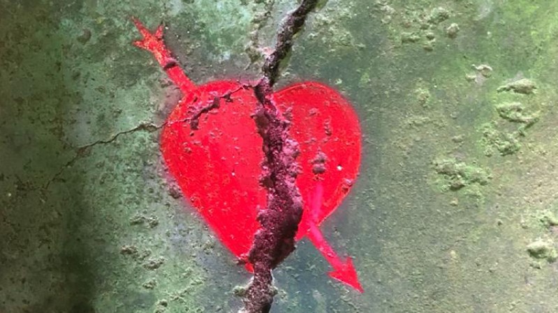 Grafitti Coração