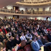 Artistas, produtores culturais, gestores, entre outros agentes do setor, presentes no evento