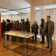 Convidados no evento de abertura da mostra