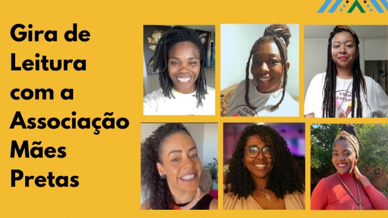 Card Gira de Leitura Associação Mães Pretas