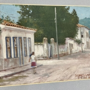 Obra de arte doada por Heitor Bergamini
