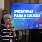Secretária de Estado da Cultura, Beatriz Araujo