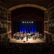 Orquestra Theatro São Pedro em apresentação recente, em junho de 2024