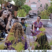 Visita dos jovens à CCMQ