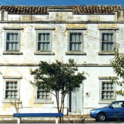 Fachada antiga do Solar Villa Verde
