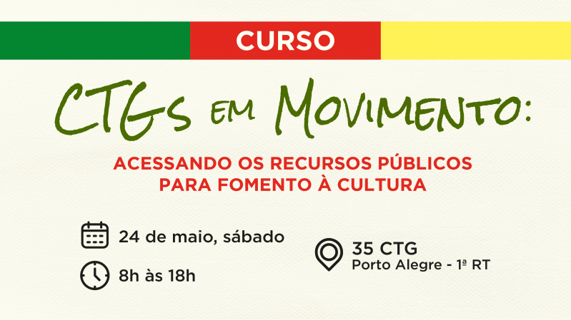 Card de divulgação do curso