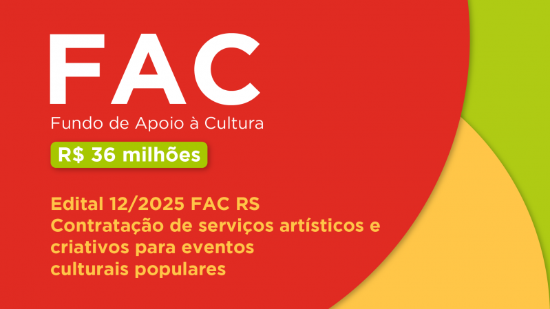 Card de divulgação do FAC