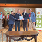 Cerimônia de oficialização do bugio como patrimônio cultural imaterial do Rio Grande do Sul 
