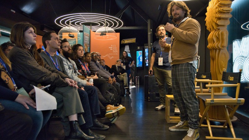 Palestra no Conex&otilde;es Gramado Film Market