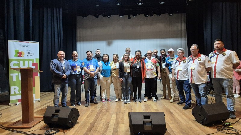Foto dos membros eleitos do colegiado