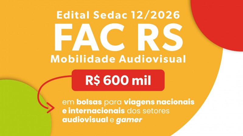 As inscri&ccedil;&otilde;es est&atilde;o abertas at&eacute; as 16h59 de 8 de maio, pela p&aacute;gina do Pr&oacute;-Cultura