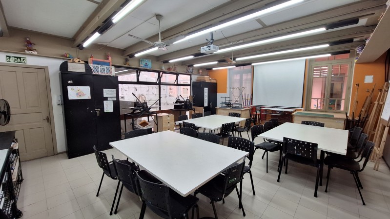 Sala do Centro de Desenvolvimento da Express&atilde;o, no 5&ordm; andar da CCMQ