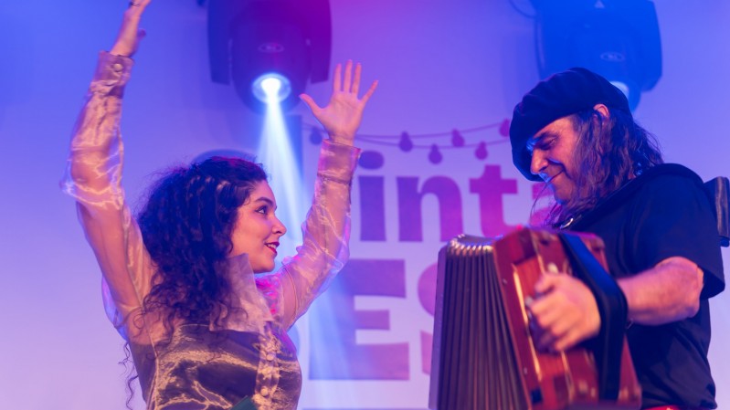 Emily e Renato Borghetti