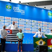O judoca Bruno Rocha conquistou a medalha de bronze na modalidade +90 kg