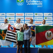 Nicole Rosa levou o bronze na modalidade +70 kg do judô
