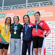 Amanda Amorim conquistou a prata na natação - 200m medley
