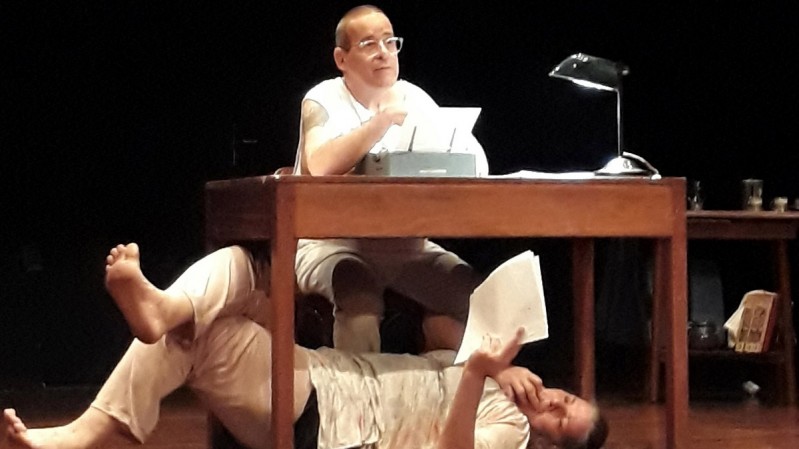 Espetáculo com Arlete Cunha e Marco Fronchetti
incursiona no universo de Hilda Hilst