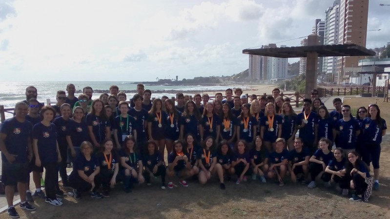 Delegação gaúcha da primeira etapa dos Jogos Escolares da Juventude 2018 (JEJ)