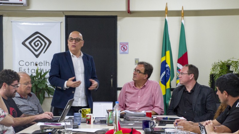 Equipe da Sedactel participa de reunião do Conselho Estadual de Cultura