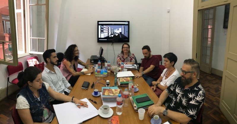1ª reunião do comitê de acervo e curadoria/Macrs