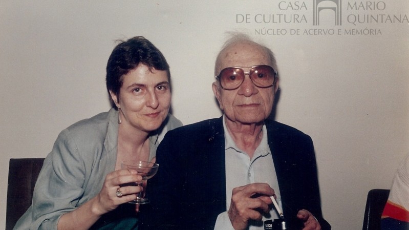 Helena e o tio avô Quintana