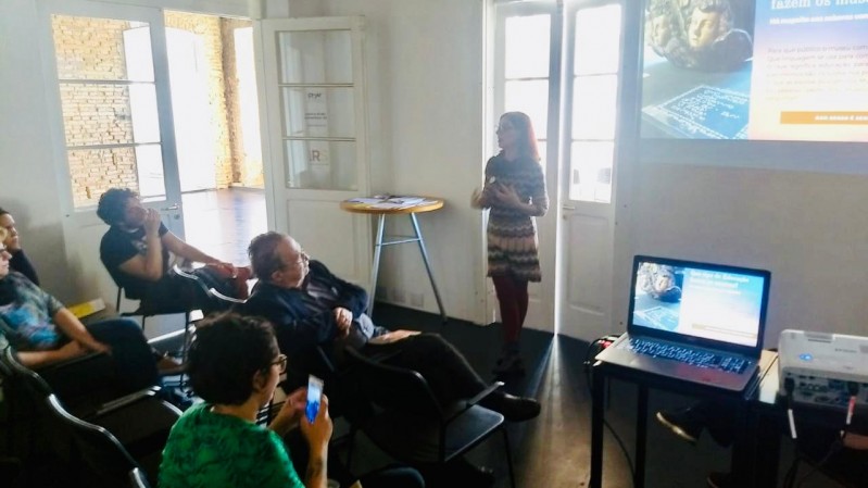Doris Couto, diretora do Museu Julio de Castilhos, foi palestrante no Espaço IPHAE
