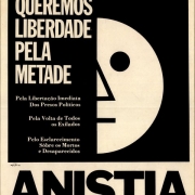 3. Cartaz do III Encontro Nacional das Entidades da Anistia. Rio de Janeiro, junho de 1979.
