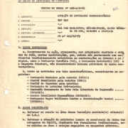 8. Pedido de Busca contra diversas entidades consideradas de “atividades contestatórias”, dentre elas movimentos pela Anistia e Movimento Negro Unificado contra a Discriminação Racial. Cruz Alta, junho de 1979. Documento pertencente ao SOPS.
