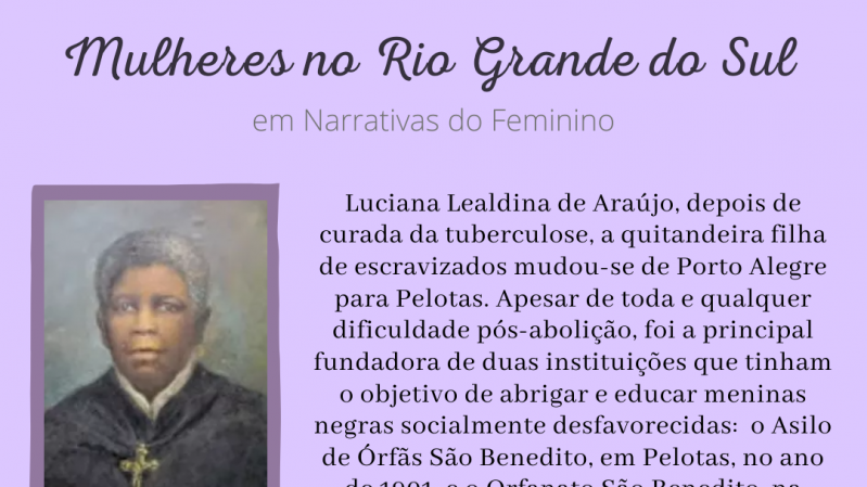 Explicação sobre quem seria Luciana Lealdina de Araújo
