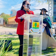Presidente da Comissão do Bicentenário de Anita Garibaldi, Elma Sant'Ana